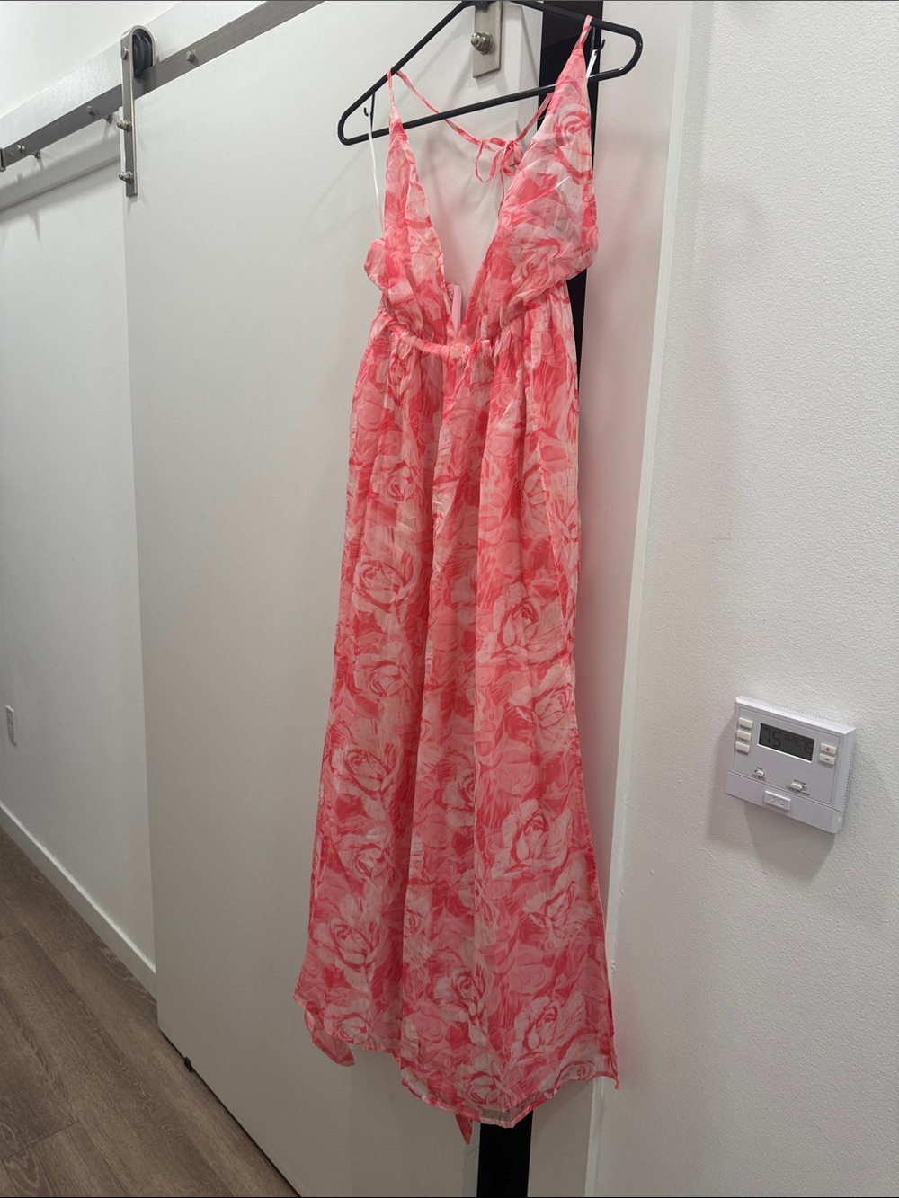 Hello Molly Rules To Follow Halter Maxi Dress Pink
